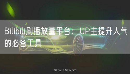 Bilibili刷播放量平台：UP主提升人气的必备工具