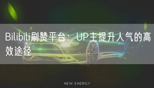 Bilibili刷赞平台：UP主提升人气的高效途径